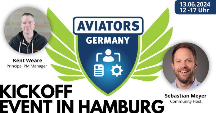 Aviators Germany Community Kickoff Event Visual